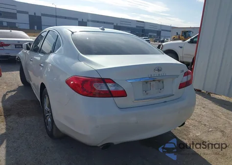 2013 Infiniti M37 z USA, uszkodzony, nr VIN JN1BY1AP1DM513102